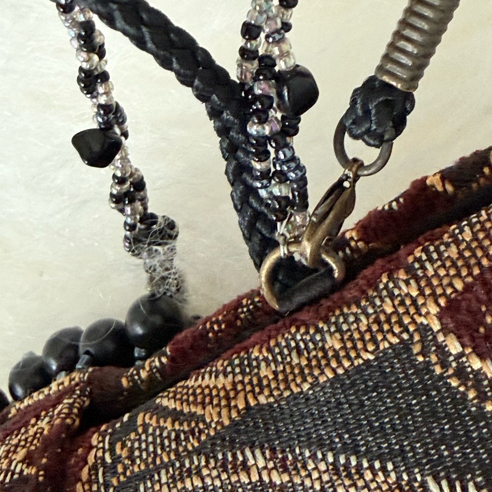 Beaded tapestry bag - Picture 9 of 16
